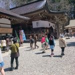 戸隠神社わりと混雑