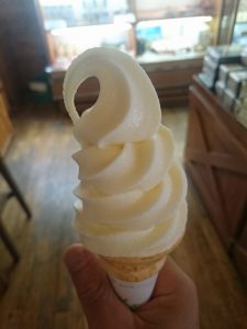 清里寮のアイスクリーム